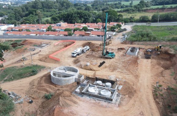 SAAE AVANÇA NA CONSTRUÇÃO DA NOVA ESTAÇÃO DE TRATAMENTO DE ÁGUA NO TOMBADOURO