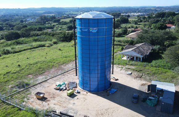 COM 6 NOVOS RESERVATÓRIOS, SAAE AMPLIA EM 12,8 MILHÕES DE LITROS A RESERVA DE ÁGUA TRATADA